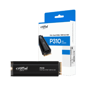 SSD CRUCIAL P310 1TB PCLe 4.0 7100MB/S WITH HEASTSINK (DISIPADOR)