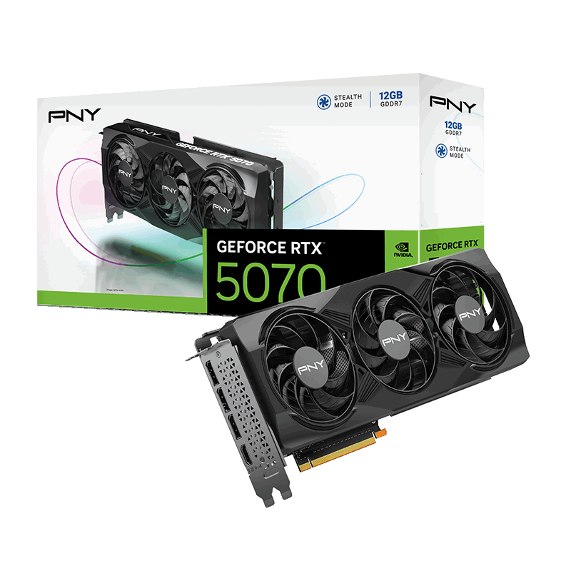 PNY RTX 5070 12GB OC 3FAN