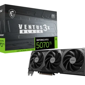 MSI RTX 5070TI 16GB VENTUS BLACK 3X OC