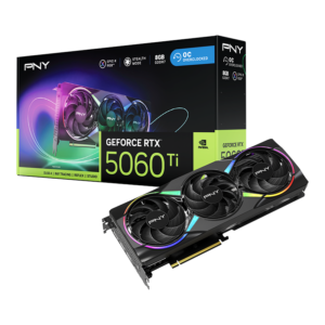 PNY RTX 5060TI 8GB EPIC-X RGB OC 3 FAN