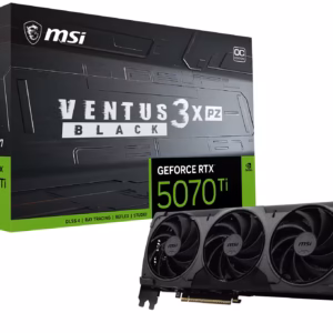 MSI RTX 5070TI 16GB VENTUS 3X PZ BLACK OC 3 FAN