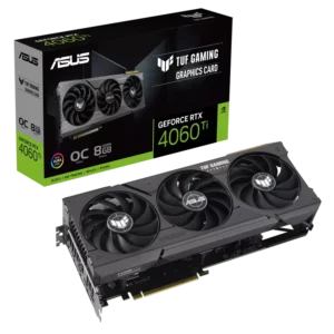 ASUS RTX 4060TI 8GB TUF GAMING OC 3 FAN