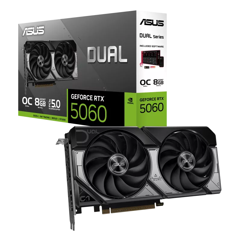 ASUS RTX 5060 8GB DUAL OC 2 FAN