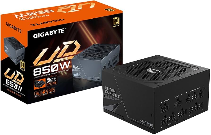 FUENTE GIGABYTE 850W 80 PLUS GOLD FULL MODULAR 5.1 NATIVO