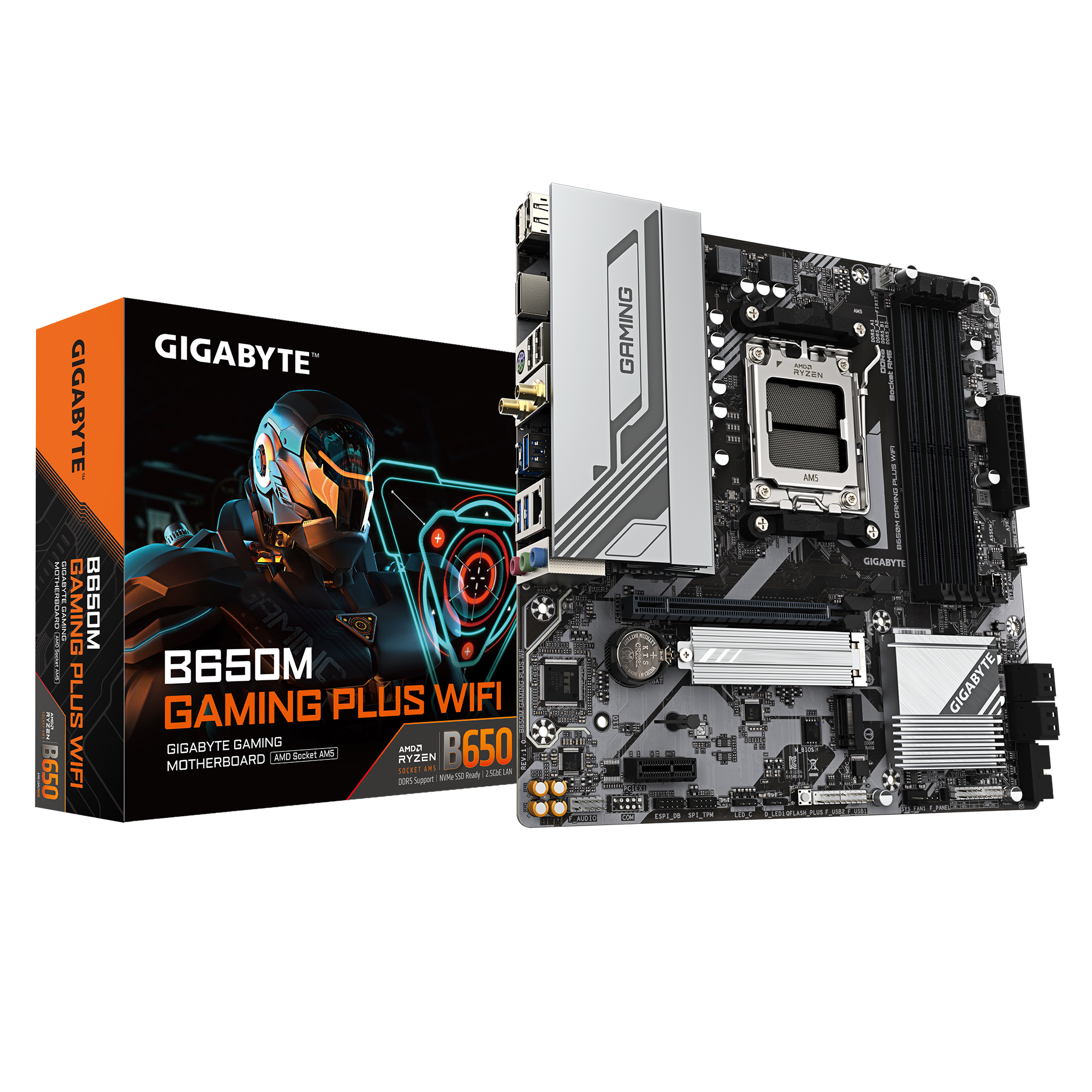 GIGABYTE B650M GAMING PLUS WIFI AM5