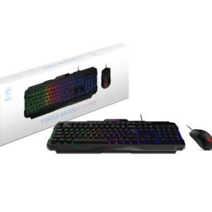 COMBO TECLADO Y MOUSE MSI FORGE GK100